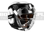 Kask bokserski z osłoną OverLord Predator - Black-White