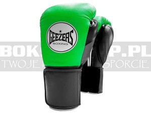 Rękawice bokserskie Geezers HALO G160 - Green-Black