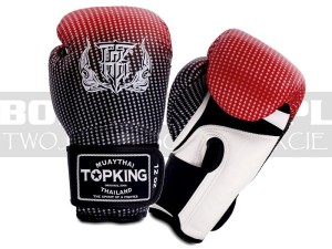 Rękawice bokserskie TOP KING Super Star Air Red - TKBGSS-01
