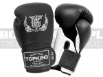 Rękawice bokserskie TOP KING Super Air Black-White - TKBGSA-122