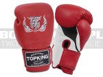 Rękawice bokserskie TOP KING Super Air Red-White - TKBGSA-133