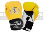Rękawice bokserskie TOP KING Super Air Yellow-Black - TKBGSA-152