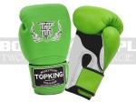 Rękawice bokserskie TOP KING Super Air Green-White - TKBGSA-177