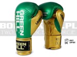 Rękawice Bokserskie GREEN HILL Legend Platinum -BGLP-2246 green-gold