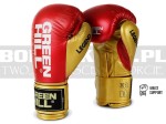 Rękawice Bokserskie GREEN HILL Legend Platinum -BGLP-2246 red-gold