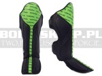 Ochraniacze goleni i stopy TOP KING Full Impact Black-Green - TKSGFI-272