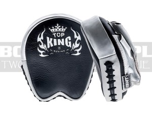 Łapki bokserskie TOP KING Professional TKFMP - Black-White