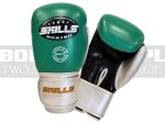 Rękawice bokserskie SKILLS Pro Sparring - green-silver