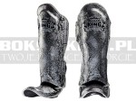 Ochraniacze goleni i stopy TOP KING Super Star Snake Silver - TKSGSS-02BK