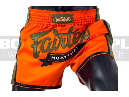 BS1705-fairtex-spodenki-orange-darkgreen-1.jpg
