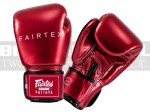 Rękawice bokserskie Fairtex Pattaya BGV22 - Metalic Red