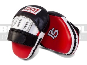 Łapy bokserskie Paffen Sport PRO -Black-Red
