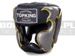 Kask Bokserski TOP KING Empower Edition Black-Silver - TKHGEM-01