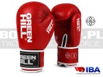 IBA Green Hill - Rękawice bokserskie TIGER z IBA Red - BGT-2010IBA