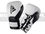 Rękawice bokserskie Adidas Hybrid 350 Elite Training white-black -ADIH350TG